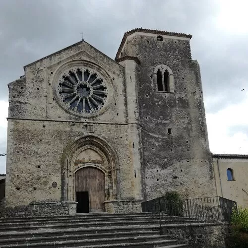 The village of Altomonte and Cistercian Romanesque in Calabria